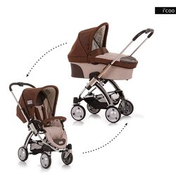 Kombikinderwagen "Pii" Design 2012 cacao von I`COO